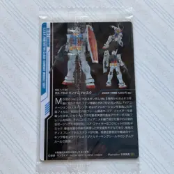 Mobile Suit Gundam Chocolate Wafers Card 001 - Image 2