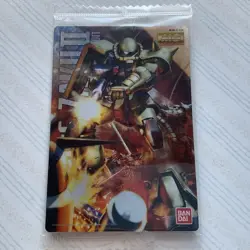 Mobile Suit Gundam Chocolate Wafers Card 004 - Image 1