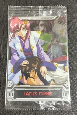 Gundam SEED Wafer Card Lacus Klein Kira Yamato - Image 1