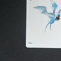 Zubat • 8 of Clubs • Pokemon Poker Playing Card • 1999 • Lugia Silver Back - Image 4
