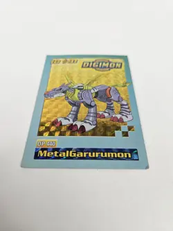 MetalGarurumon ID #91 - Digimon Exclusive Toy Promo Card Bandai 1999 Foil Holo - Image 2