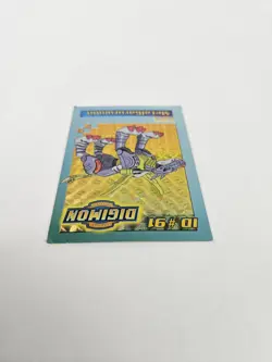 MetalGarurumon ID #91 - Digimon Exclusive Toy Promo Card Bandai 1999 Foil Holo - Image 4