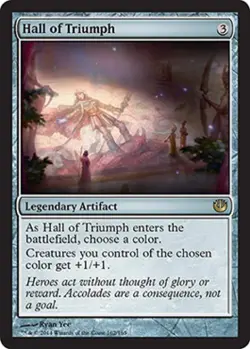 Hall of Triumph - Light Play MTG Journey into Nyx - Image 1
