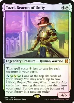 MTG - Tazri, Beacon of Unity - Foil - ZNR - Magic the Gathering - Image 1