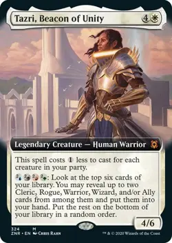 MTG - Tazri, Beacon of Unity - Extended Art - ZNR - Magic the Gathering - Image 1