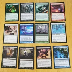 2012 Magic The Gathering MTG 12 Different Cards Spectral Gateguards Joint Assaul - Image 1