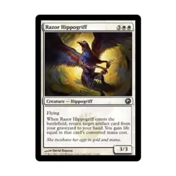 WOTC MtG Scars of Mirrodin Razor Hippogriff (U) (x4) NM - Image 1