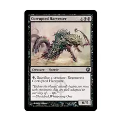 WOTC MtG Scars of Mirrodin Corrupted Harvester (U) (x4) NM - Image 1
