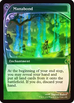 MTG - Manabond - Foil - Future Sight Frame - MB2 - Magic the Gathering - Image 1