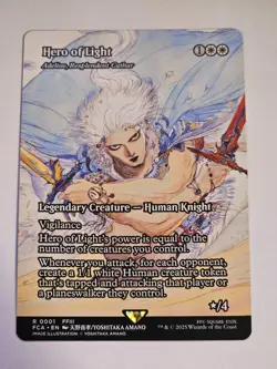 MTG - Hero of Light Showcase - Final Fantasy: Through the Ages - Image 1