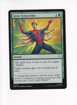 MAGIC THE GATHERING MTG MARVEL'S SPIDER-MAN GROW EXTRA ARMS (#3) - Image 1