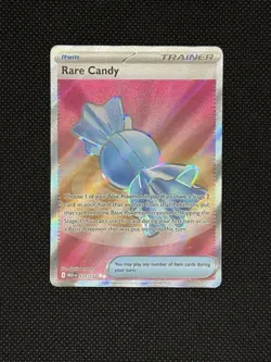 Pokemon TCG RARE CANDY 175/132 Mega Evolution Full Art Ultra Rare - Image 1
