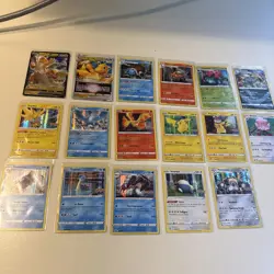Pokemon Cards, Pokemon Go Lot Of 17 Holo Cards - Image 1