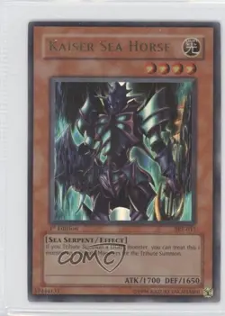 UR - Kaiser Sea Horse 1st Ed. YuGiOh Starter Deck Kaiba Evolution #SKE-015 READ - Image 1