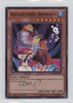 Aquaactress Arowana 1st Ed. YuGiOh Dragons of Legend 2 #DRL2-EN041 - Image 1