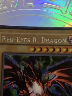 YuGiOh! Red-Eyes B. Dragon PCJ-EN001 Prismatic Secret Rare NM - Image 4