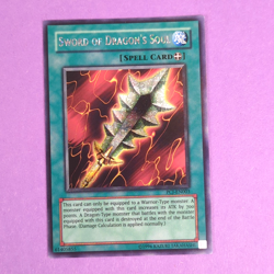 Yugioh Sword of Dragon's Soul PCJ-EN003 Prismatic Secret Rare -Never Played NM/M - Image 4