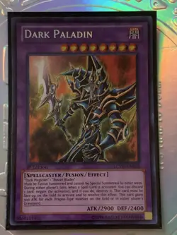 YuGiOh! Dark Paladin LCYW-EN048 Secret Rare 1st Edition NM - Image 1