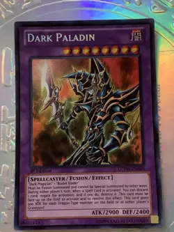 YuGiOh! Dark Paladin LCYW-EN048 Secret Rare 1st Edition NM - Image 2