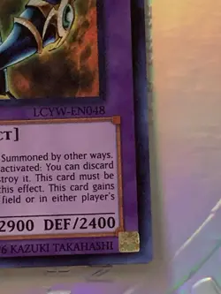 YuGiOh! Dark Paladin LCYW-EN048 Secret Rare 1st Edition NM - Image 3