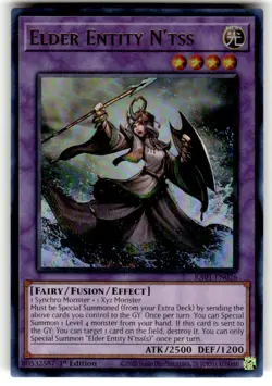 Elder Entity N'tss RA01-EN026 25th Anniversary Ultra Rare NM 1st Edition Yugioh - Image 1