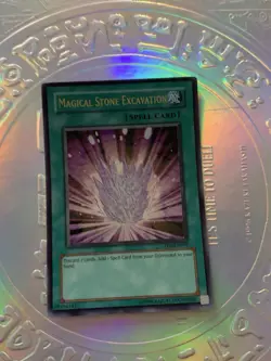 Yugioh! Magical Stone Excavation CP02-EN001 Ultra Rare NM - Image 2