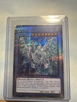 YuGiOh BLUE EYES CHAOS MAX DRAGON Quarter Century Secret Rare RA04 -EN051 - Image 1