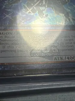 YuGiOh BLUE EYES CHAOS MAX DRAGON Quarter Century Secret Rare RA04 -EN051 - Image 3
