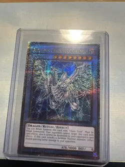 YuGiOh BLUE EYES CHAOS MAX DRAGON Quarter Century Secret Rare RA04 -EN051 - Image 4