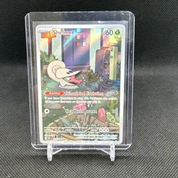 Shelmet 093/086 White Flare 2025 IR Holo Rare Pokemon Card TCG NM - Image 1