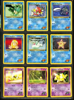 Pokemon GYM CHALLENGE Set COMPLETE Unlimited Edition COMMON Non Holo Cards MINT - Image 5