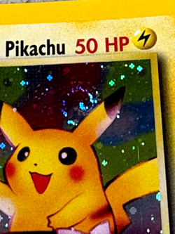 Birthday Pikachu #24 / Holo / 2000 / Pokemon / Promo SWIRL Card NM+ Condition - Image 2