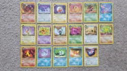 COMPLETE 2000 Pokemon Team Rocket Set VINTAGE Rare/Uncommon/Common 65 Card Lot - Image 3