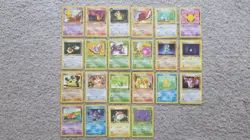 COMPLETE 2000 Pokemon Team Rocket Set VINTAGE Rare/Uncommon/Common 65 Card Lot - Image 4