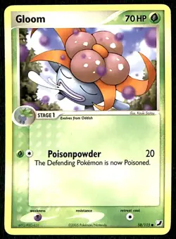 Gloom Unseen Forces NM, 58/115 Pokemon Card - Image 1