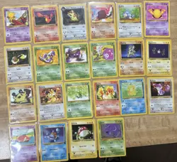 Vintage Pokemon Team Rocket 48 Card LOT Uncommon Common Cards LP/MP - Image 3
