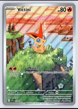 Victini - JUMBO OVERSIZED SV: Scarlet & Violet Promo Cards 208 NM/NP - Image 1