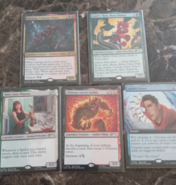 MTG Carnage, Peter Porker, Mary Jane Watson, Green Goblin, Spider-Sense, PROMOS - Image 1