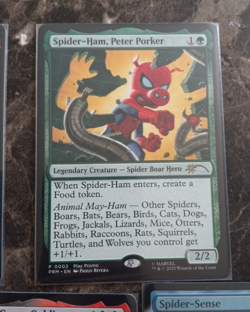 MTG Carnage, Peter Porker, Mary Jane Watson, Green Goblin, Spider-Sense, PROMOS - Image 3