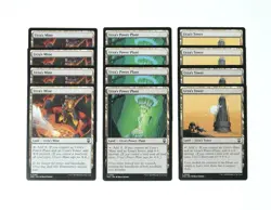 4x Urza’s Mine Tower Power Plant playset Commander Masters MTG Urzatron Tron MH3 - Image 1