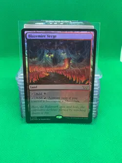 Blazemire Verge - Foil - Duskmourn House of Horror MTG - Image 1