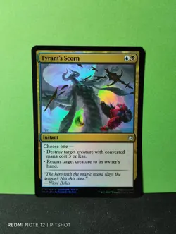 FOIL Tyrant's Scorn / Hohn des Tyrannen - MTG Magic - Image 1