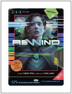 1x Rewind, 1368, Secret Lair Drop, MTG NM - Image 1