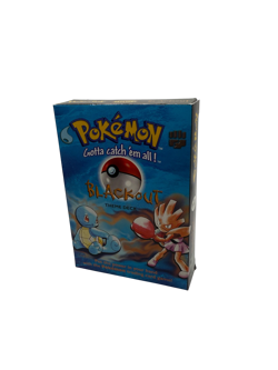Pokemon TCG, Blackout Theme Deck with Hitmonchan 7/102, Ungraded Pack Fresh - Image 1