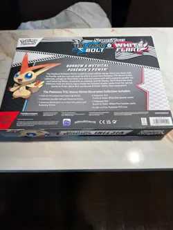 Pokemon Black Bolt & White Flare Unova Victini Illustration Collection Box - Image 2
