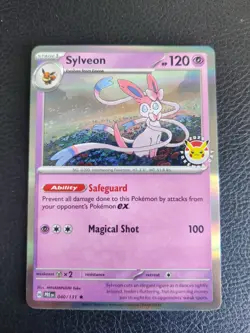 Pokemon TCG - Sylveon 040/131 Pokemon Day 2025 Stamped Holo Promo - Image 1