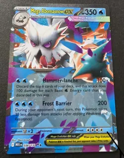 Pokemon TCG - Mega Abomasnow ex - Mega Evolution 036/132 - NM (Near Mint) - Image 1