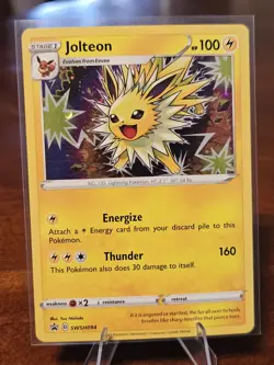 Pokemon TCG Jolteon SWSH Black Star Promos SWSH094 Holo Promo - Image 1