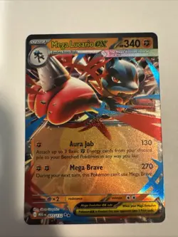 Pokemon TCG Mega Evolution - Mega Lucario ex 077/132 - English - Image 1