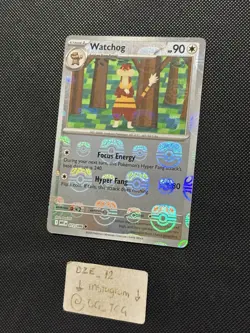 Pokemon White Flare - Watchog - 073/086 - MASTERBALL HOLO - M/NM - Image 4